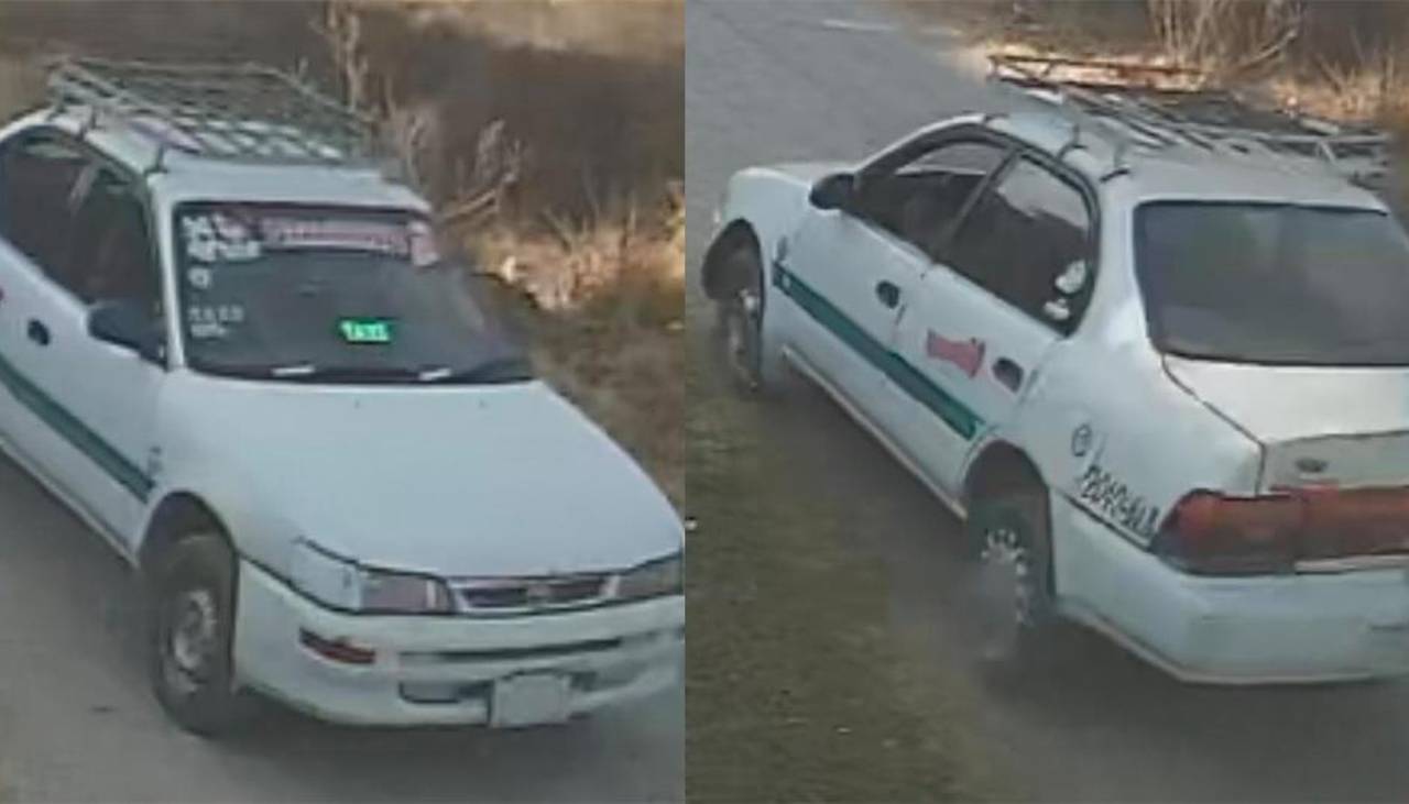 Ladrones se hacen pasar por pasajeros para llevar a taxista a una zona alejada y robarle su vehículo