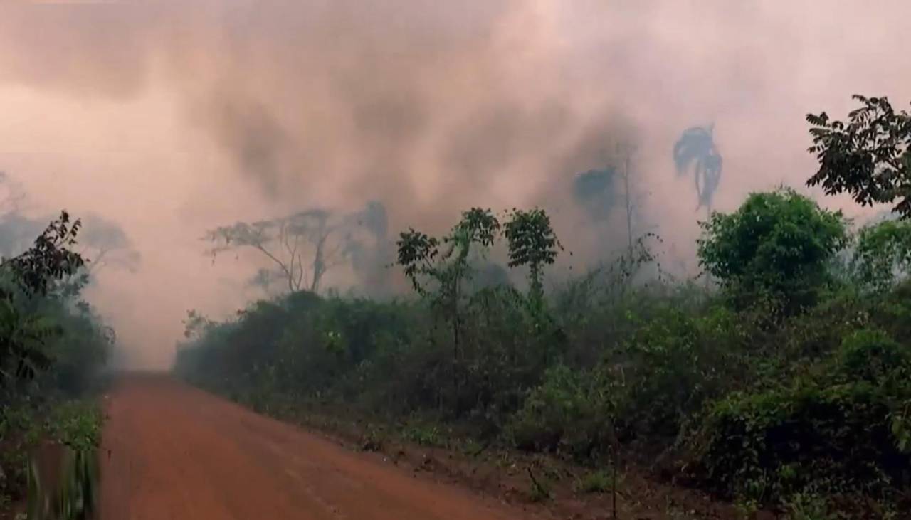 Incendios ponen en riesgo al ganado bovino y también hay afectación a cultivos, según productores cruceños