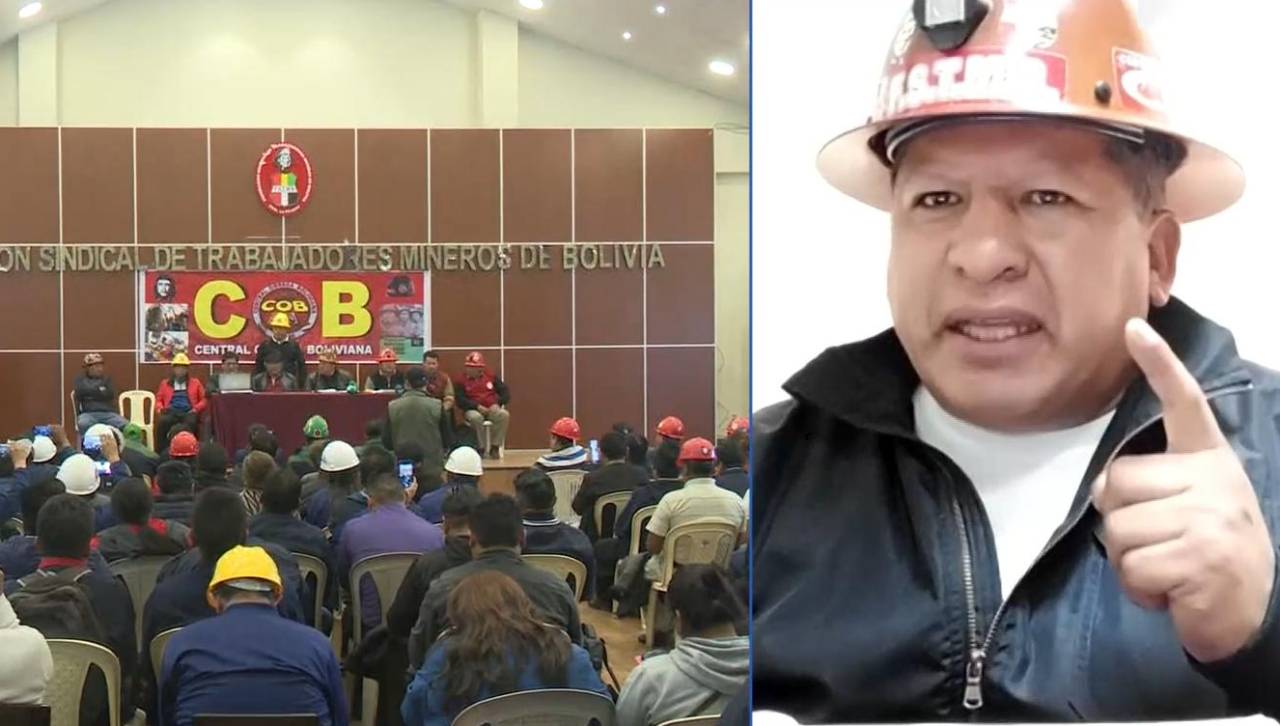 Mineros participan del Cabildo de la COB y afirman que exigirán respuesta al Gobierno para sus demandas
