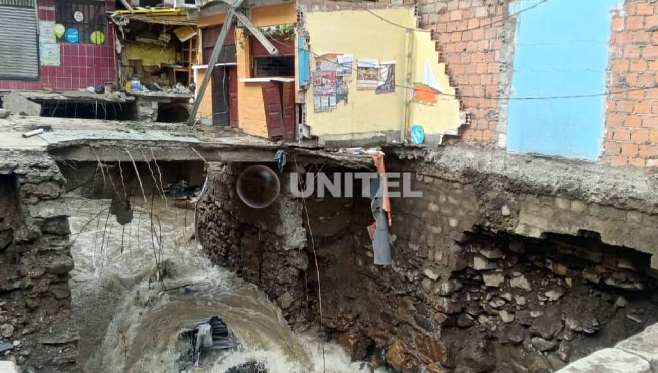 Quime, en desastre por destrucción tras la riada y las alertas por lluvias en gran parte del país siguen