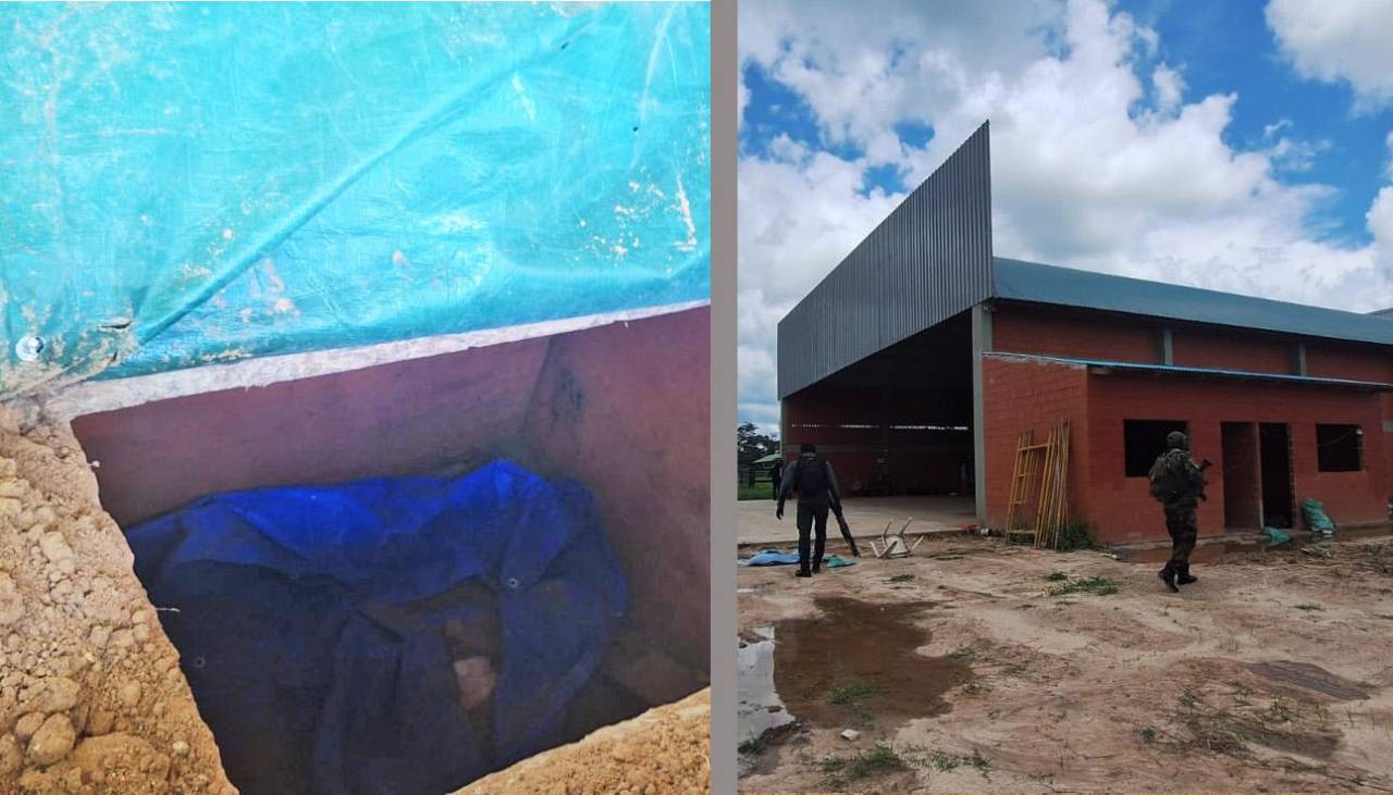 Allanamiento revela caletas, hangar y pista clandestina en predio que se presume era el centro de operaciones de Marset