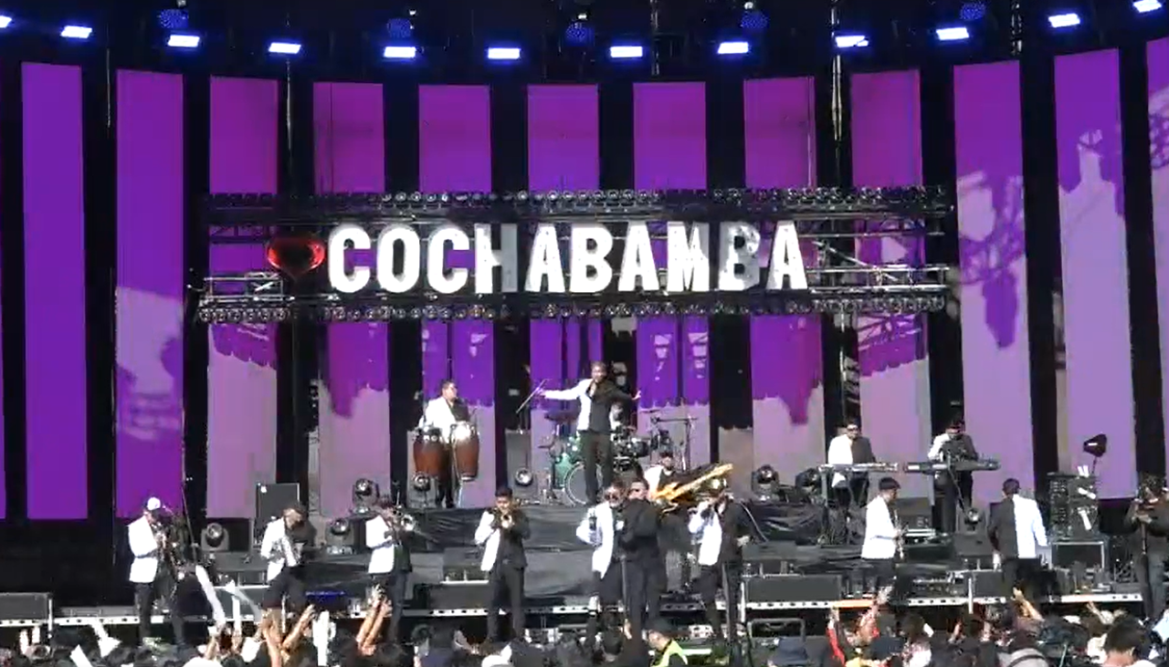 ¿Qué artistas se presentan en la Serenata por Cochabamba?