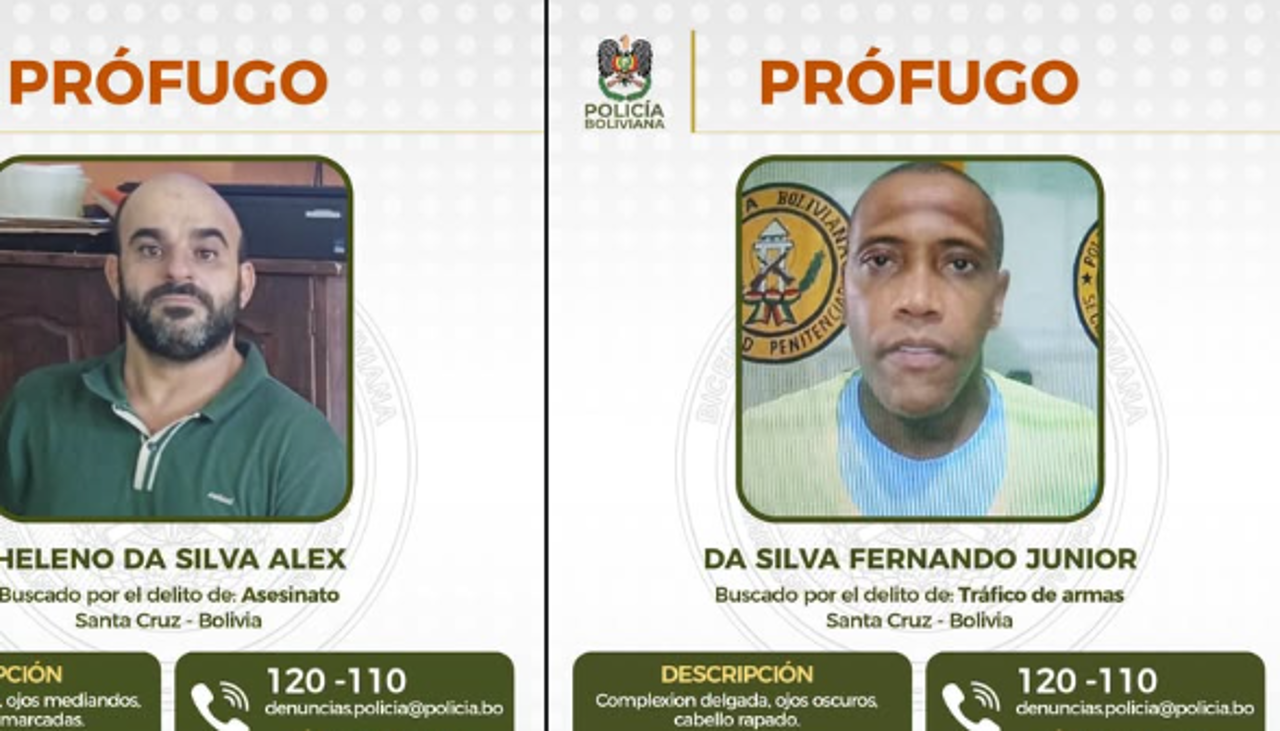Confirman la fuga de dos reos en medio del apagón en Palmasola; uno es miembro del PCC