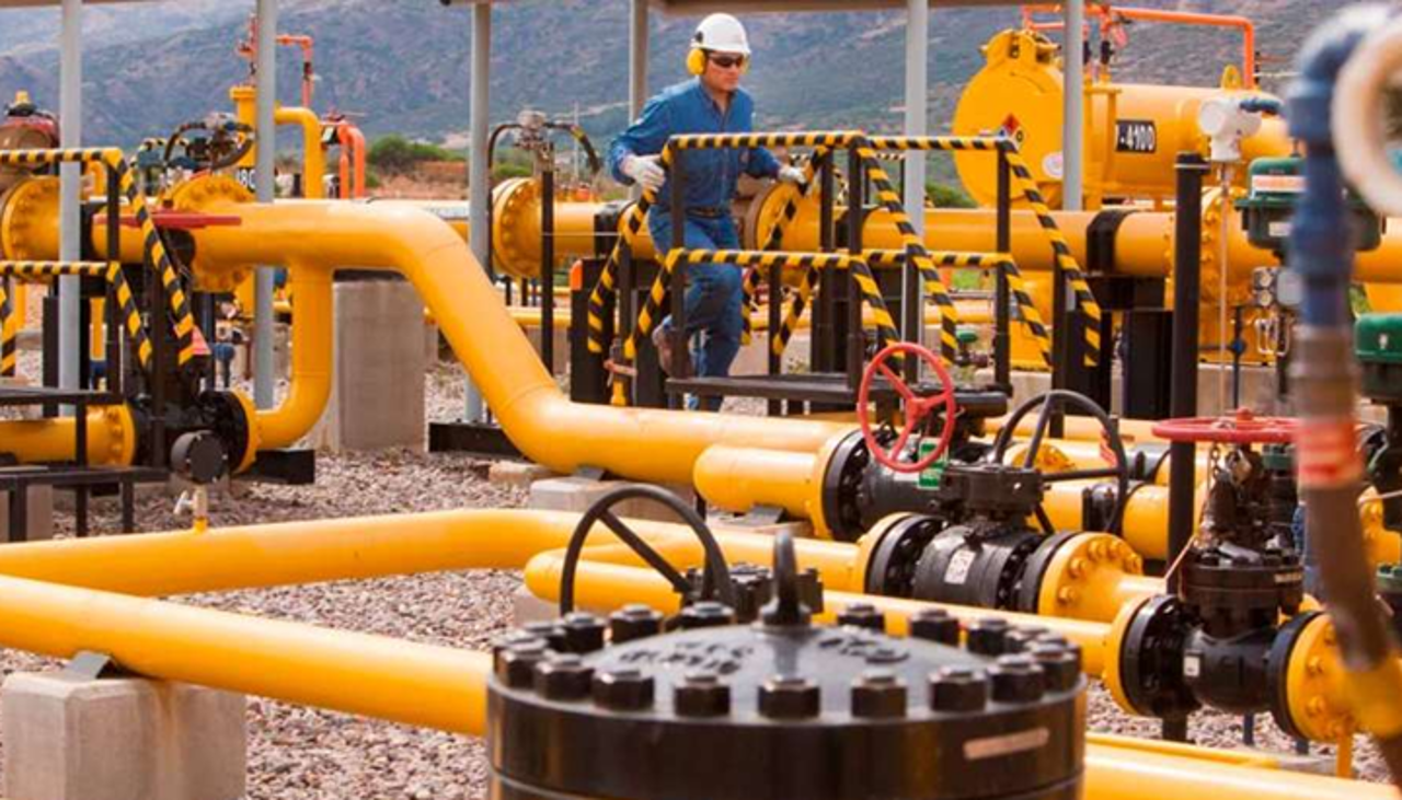 La exportación de gas cayó en más de $us 270 millones entre enero y junio de este año, según el INE
