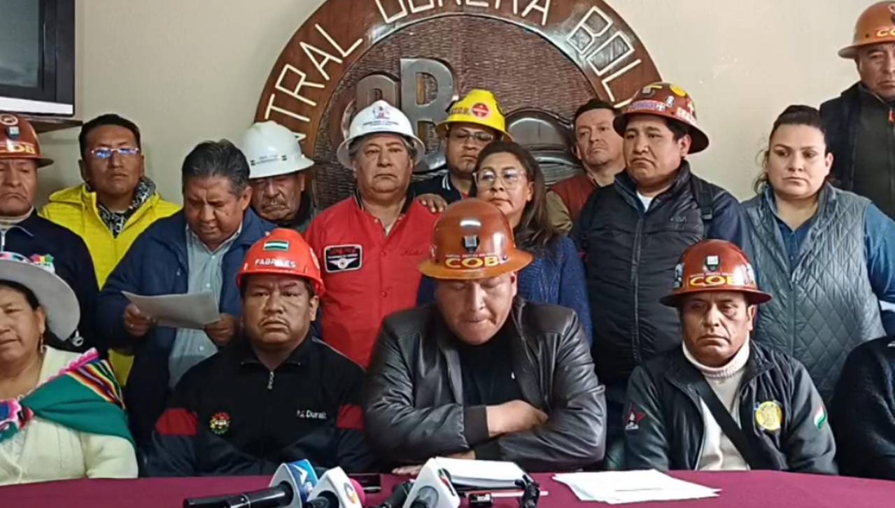 COB exige archivar el proyecto de ley antibloqueos y cuestiona DS 5552 que reestructura la Vicepresidencia