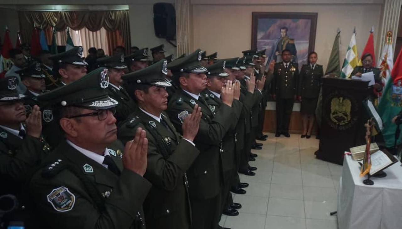 Estos son los nuevos jefes nacionales de la Policía posesionados este jueves