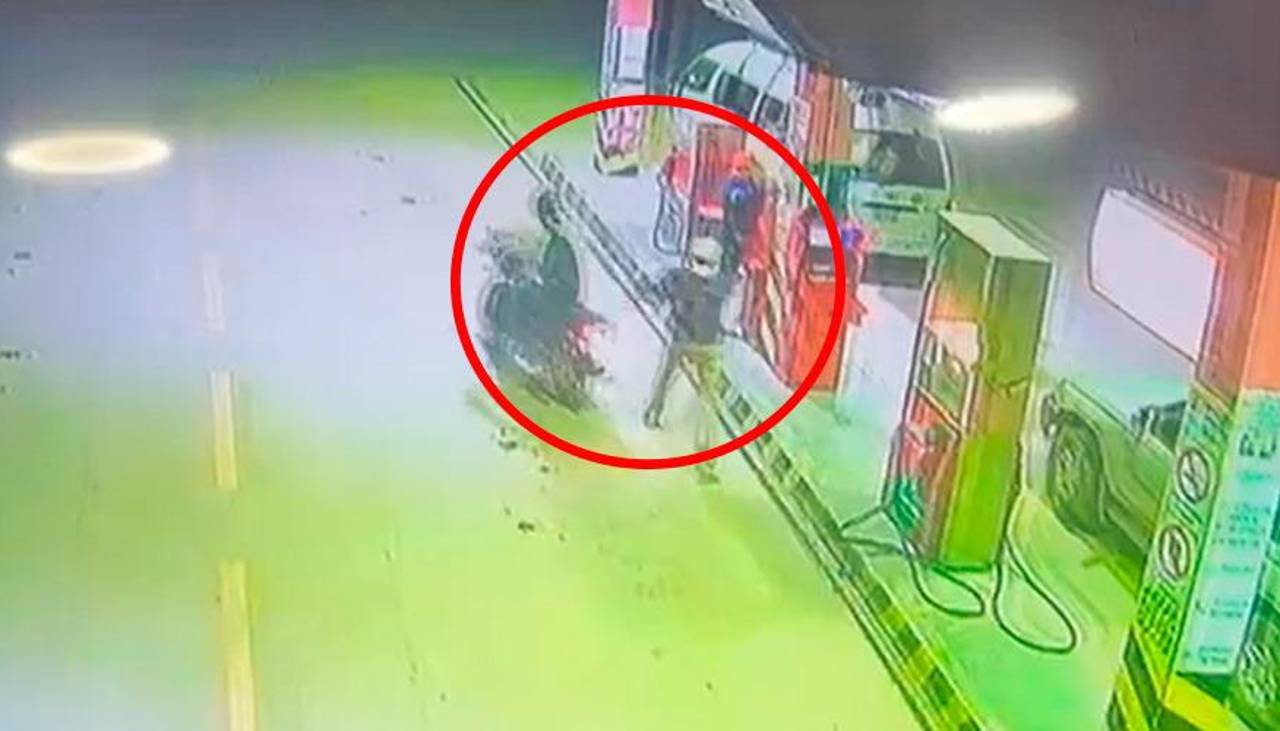 En cuestión de minutos, delincuentes atracan dos surtidores en Cotoca