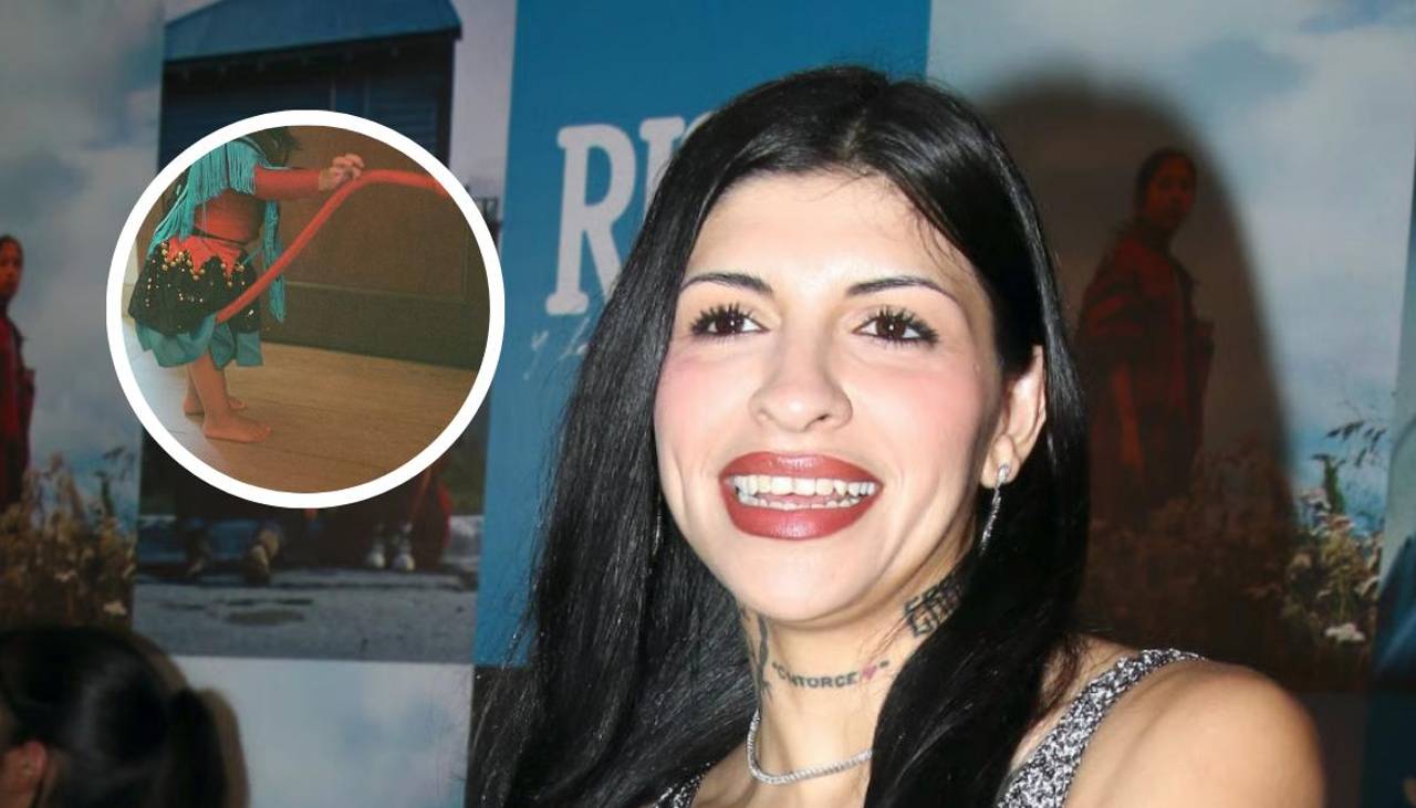 Cazzu enternece las redes con el look de carnaval de Inti