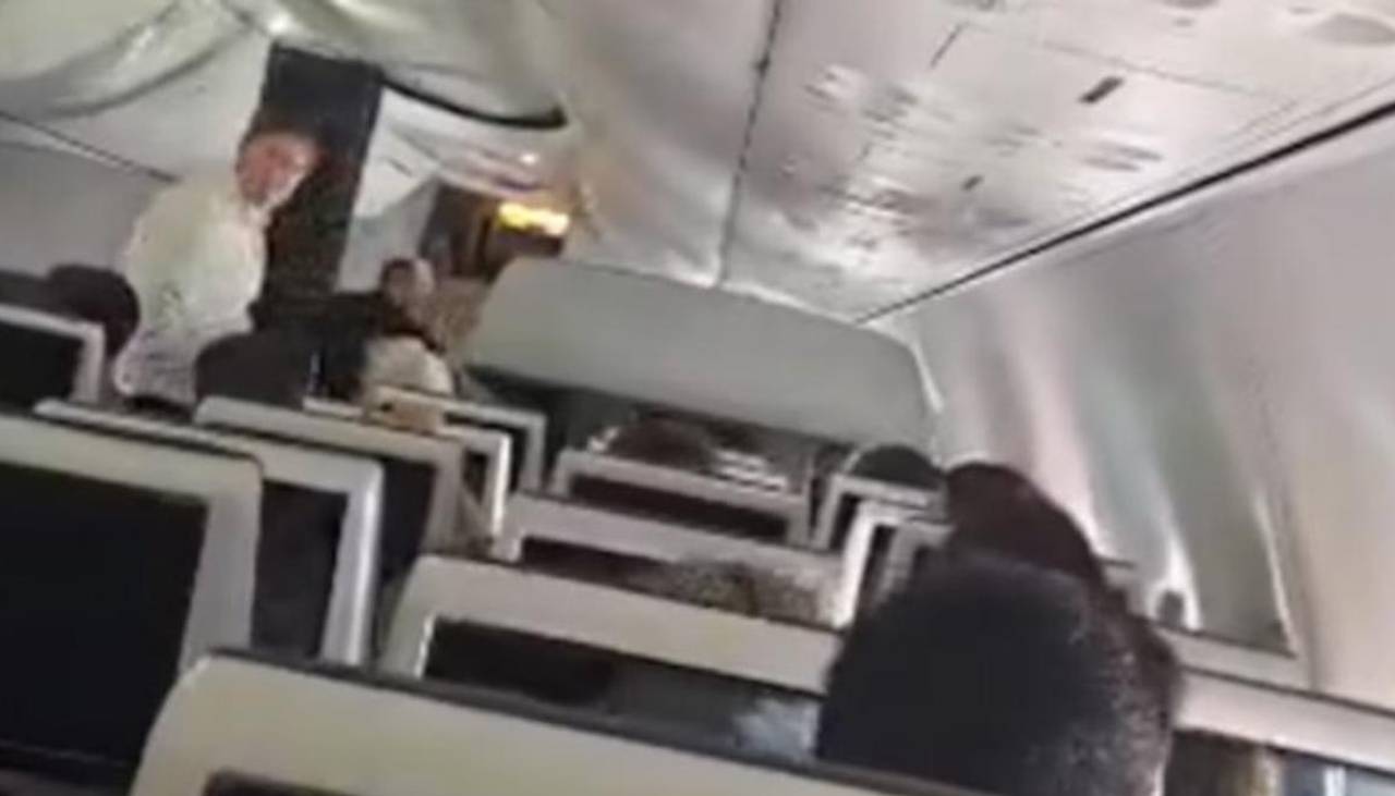Video muestra los momentos de pánico en medio del altercado entre pilotos en vuelo de Flydubai