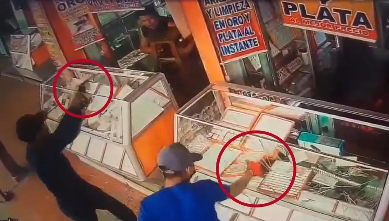 Video: Así fue el atraco en el que delincuentes se llevaron cerca de 500 anillos de oro