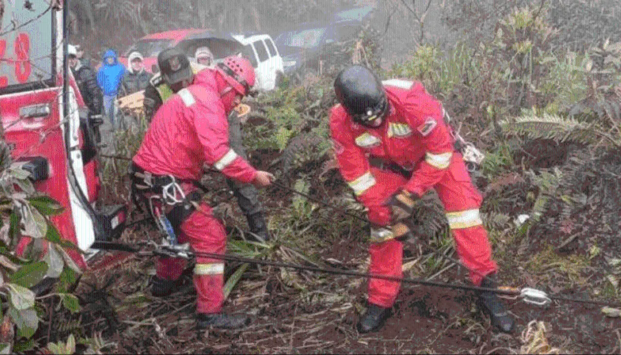 Tragedia en los Yungas: Un niño de 8 años es el único sobreviviente de un accidente en el que murieron sus padres y su hermano 