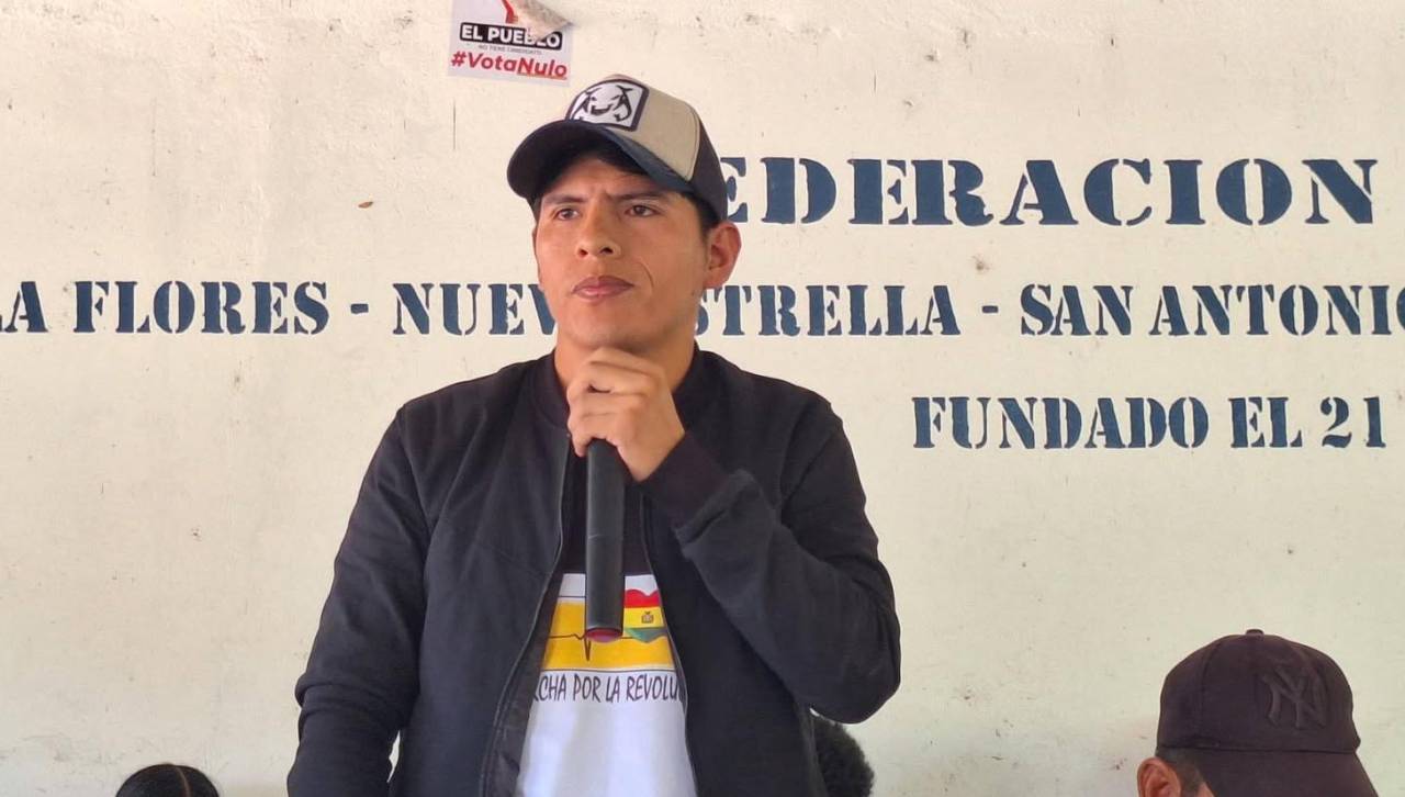 Dirigente el trópico califica como “traición” que dirigentes vayan al diálogo para pacificar el país