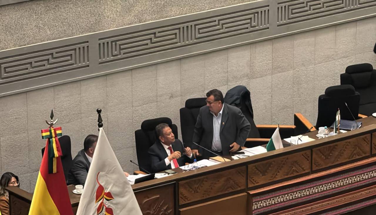 ALP: Lara declara cuarto intermedio para reunirse con jefes de bancada antes de la votación sobre el Estado de excepción