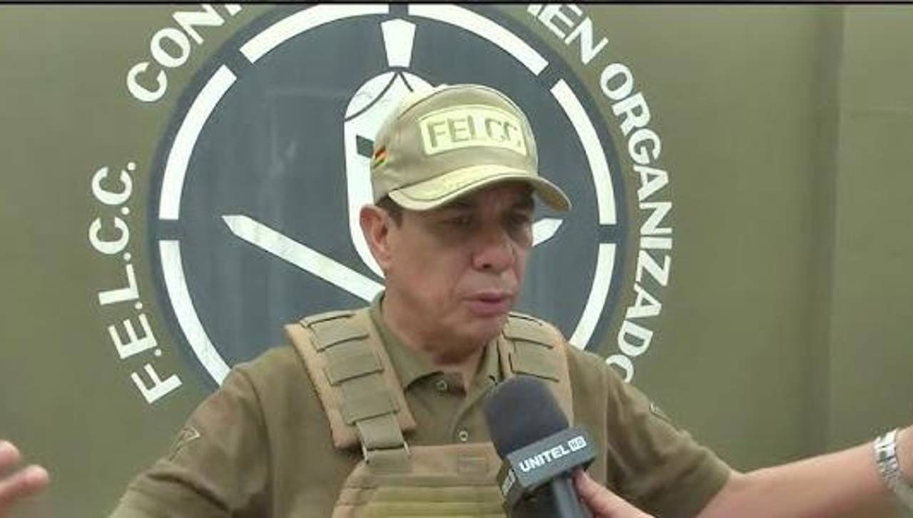 Remueven a Gilmar Valencia del cargo de director de la Fuerza Anticrimen de Santa Cruz