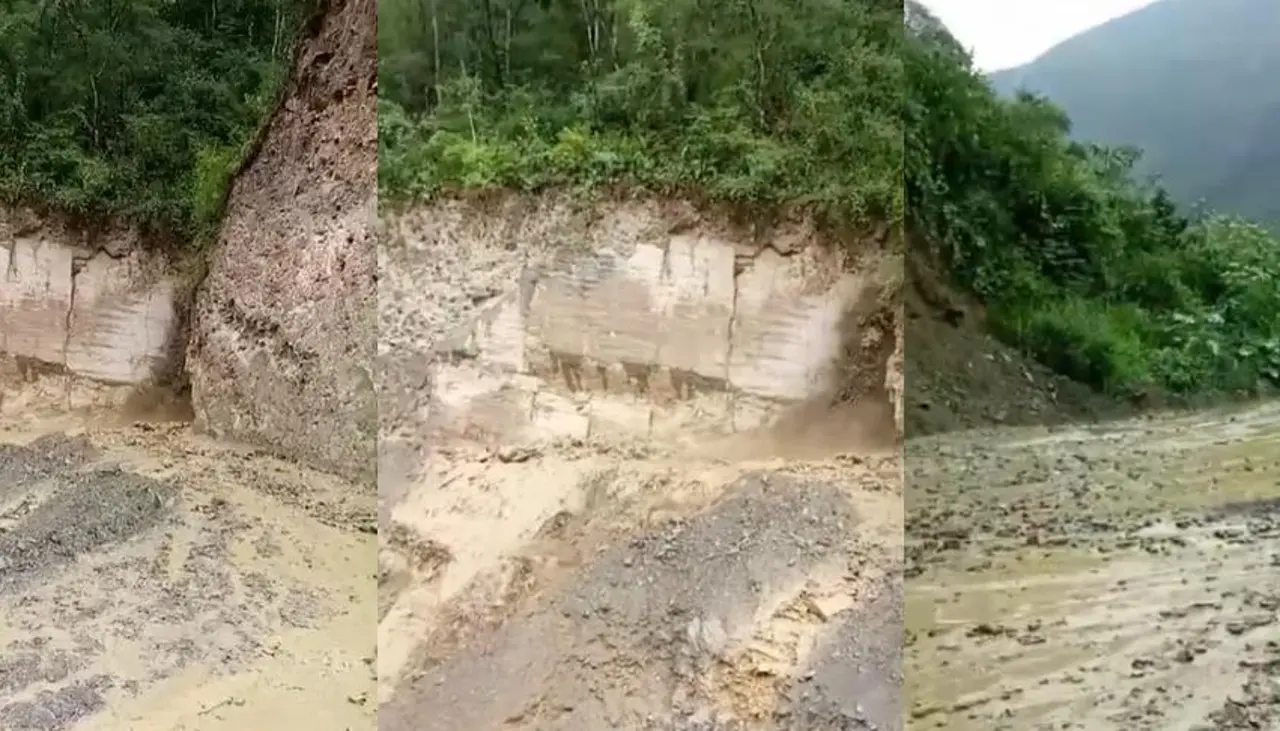 Lluvias en La Paz: Riada deja intransitable la ruta entre Chulumani y La Asunta