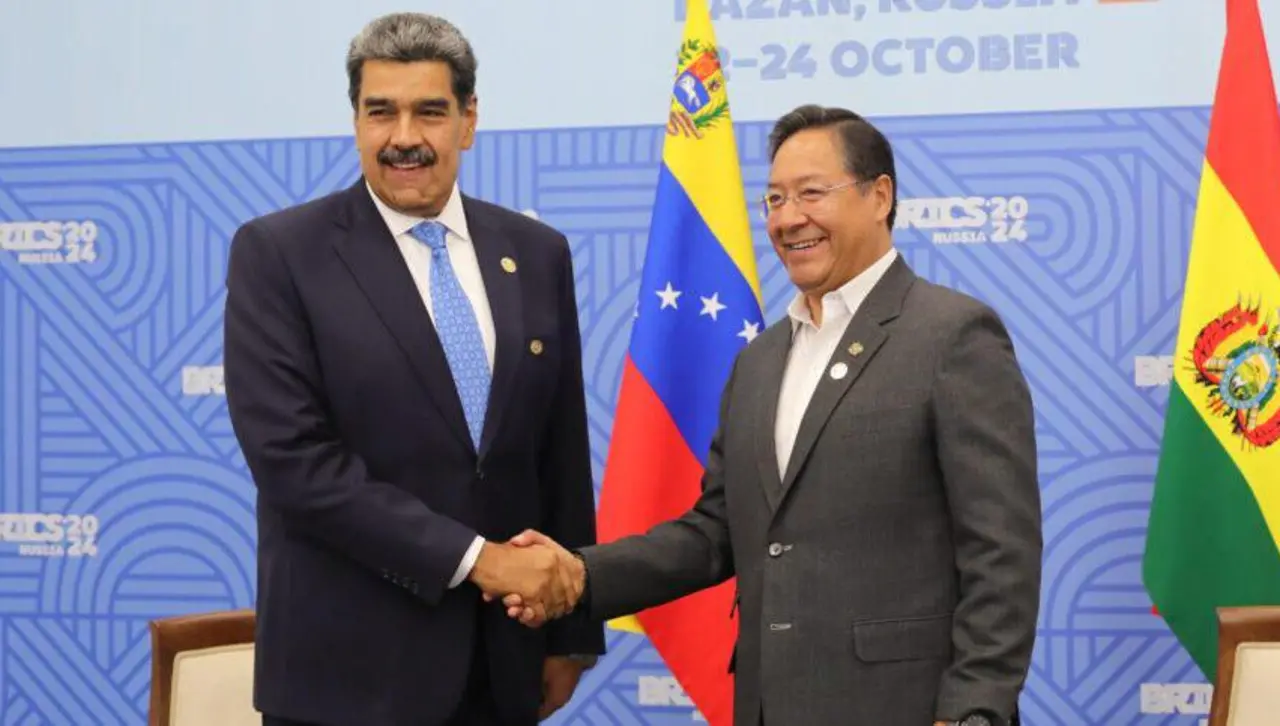 Maduro respalda a Arce y afirma que hay persecución política contra el expresidente