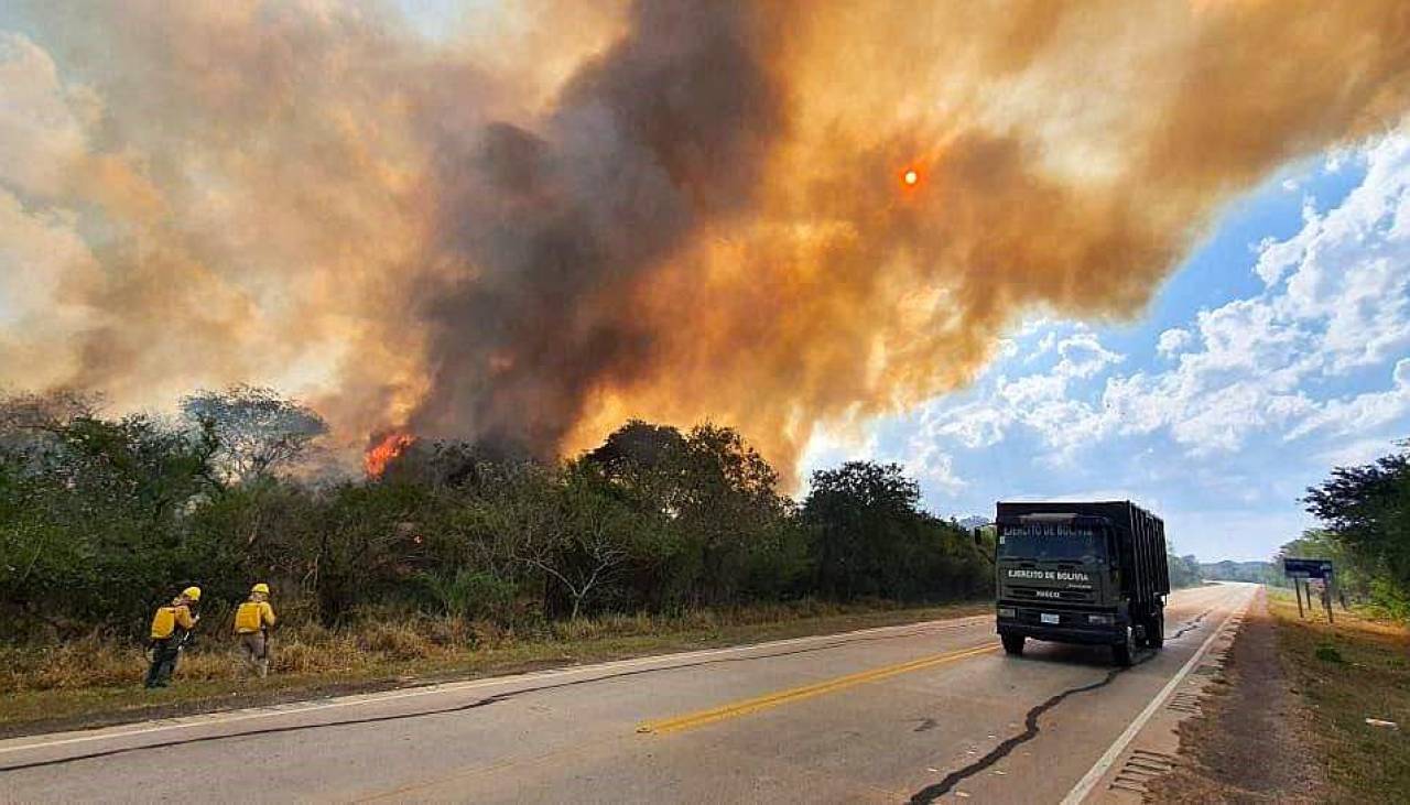 La Unión Europea entrega cerca de $us 137.000 a la Cruz Roja para asistir a las víctimas de incendios forestales en Bolivia