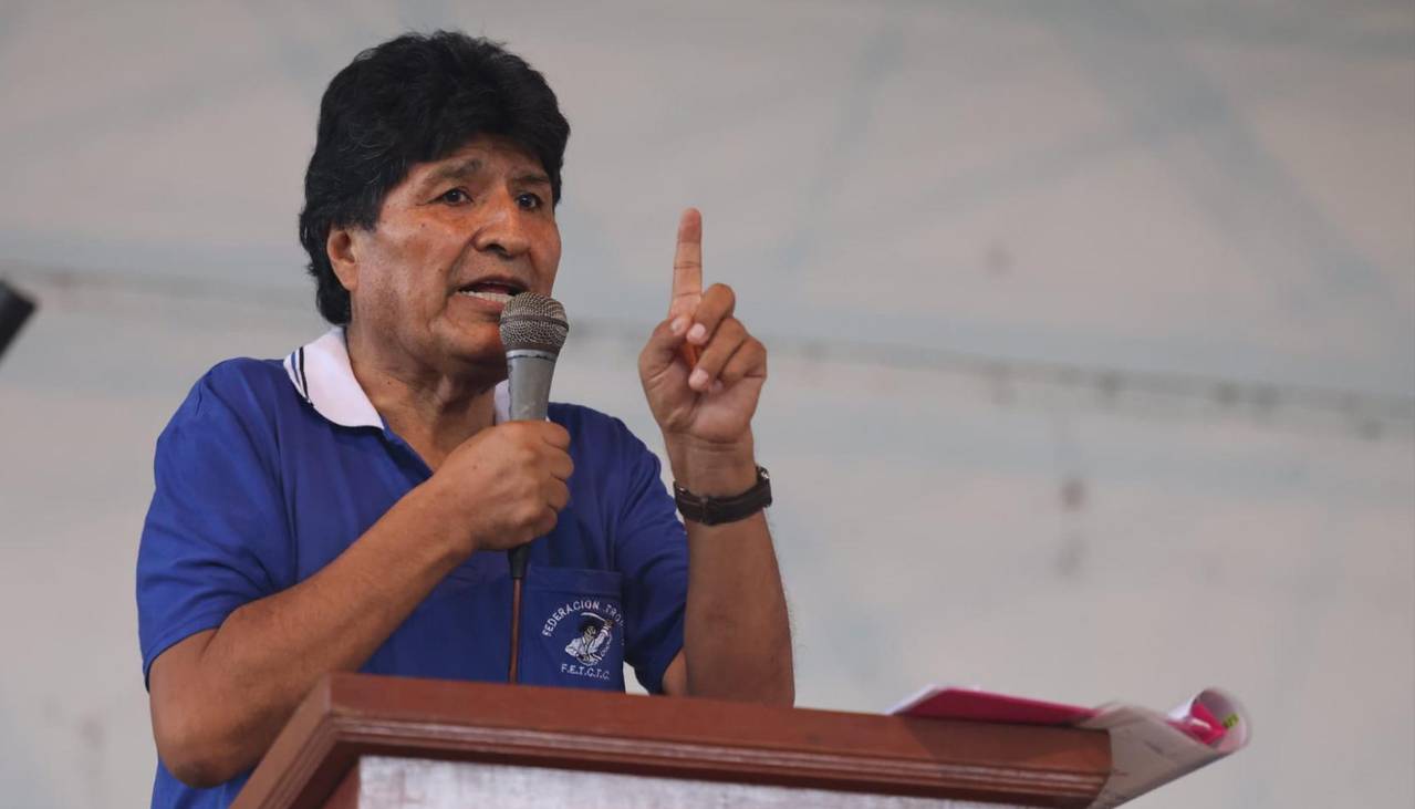 Evo Morales: “En este momento da miedo ser candidato a presidente, han destrozado Bolivia”