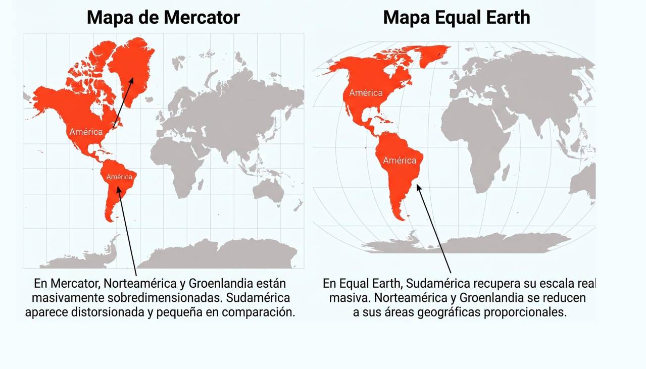 ONU aprueba un nuevo mapa mundial para corregir “distorsiones” 