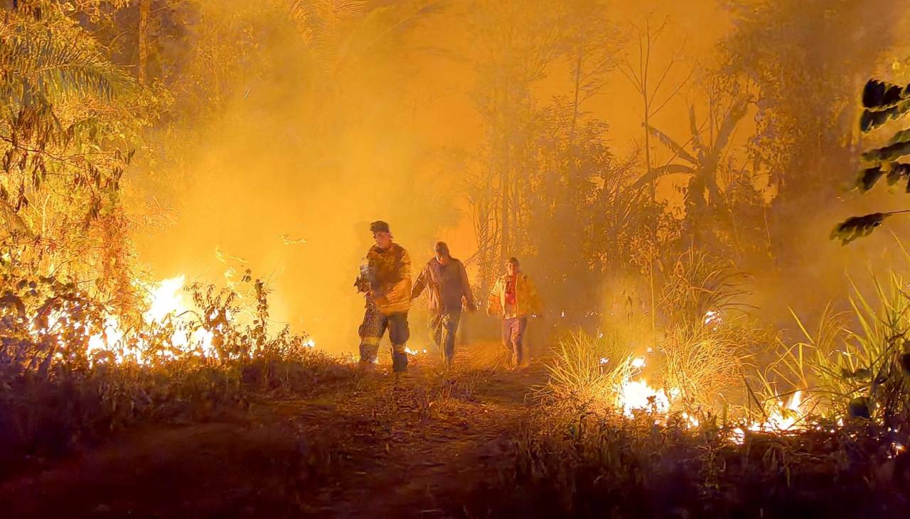 Desde Santa Cruz, Arce declara desastre nacional por incendios forestales tras el insistente pedido de distintos sectores