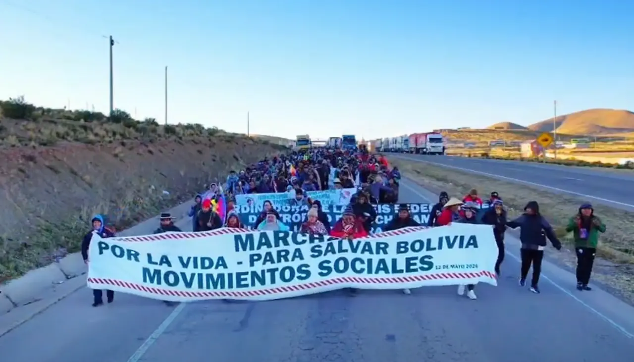 La marcha evista parte de Panduro para “exigir” la renuncia de Paz