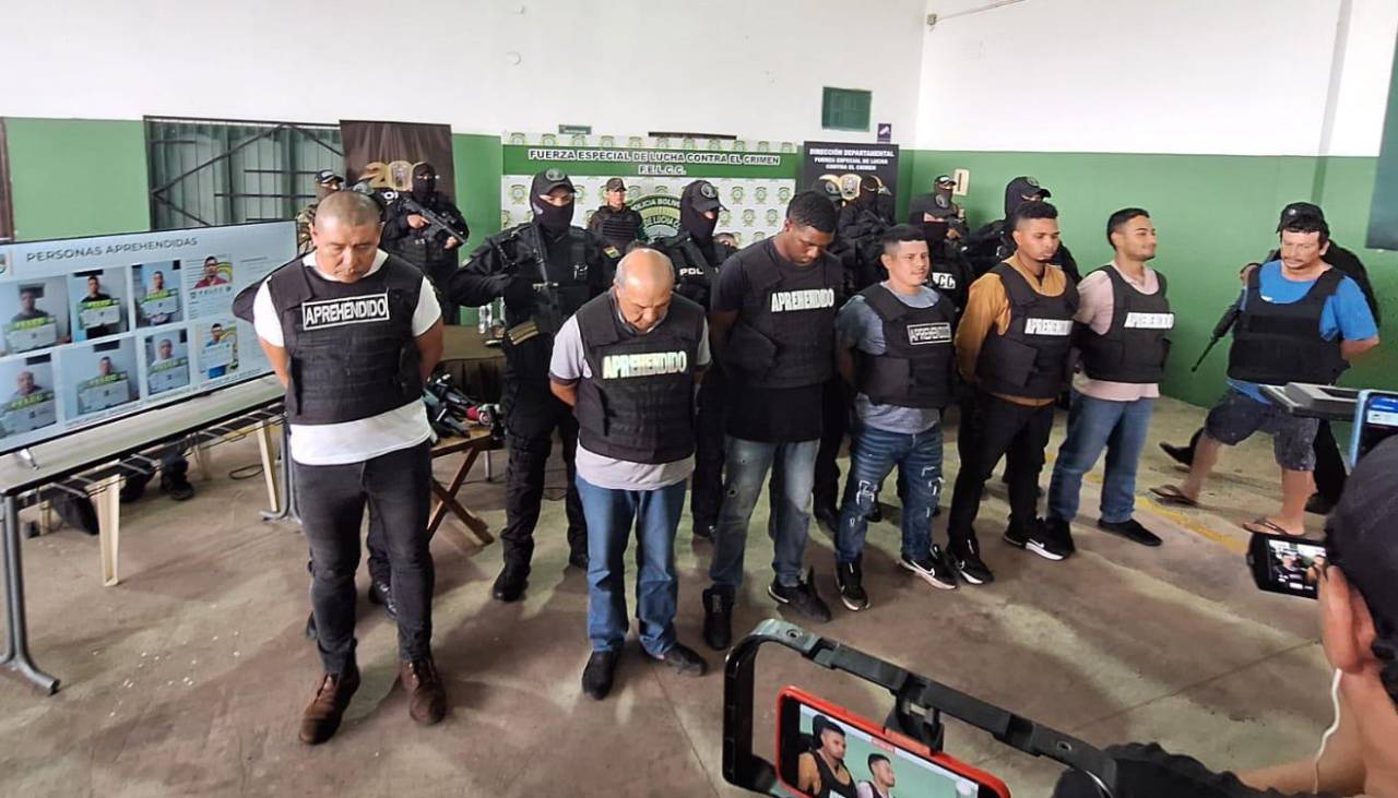 Presentan a 12 sujetos del círculo de operaciones de Sebastián Marset