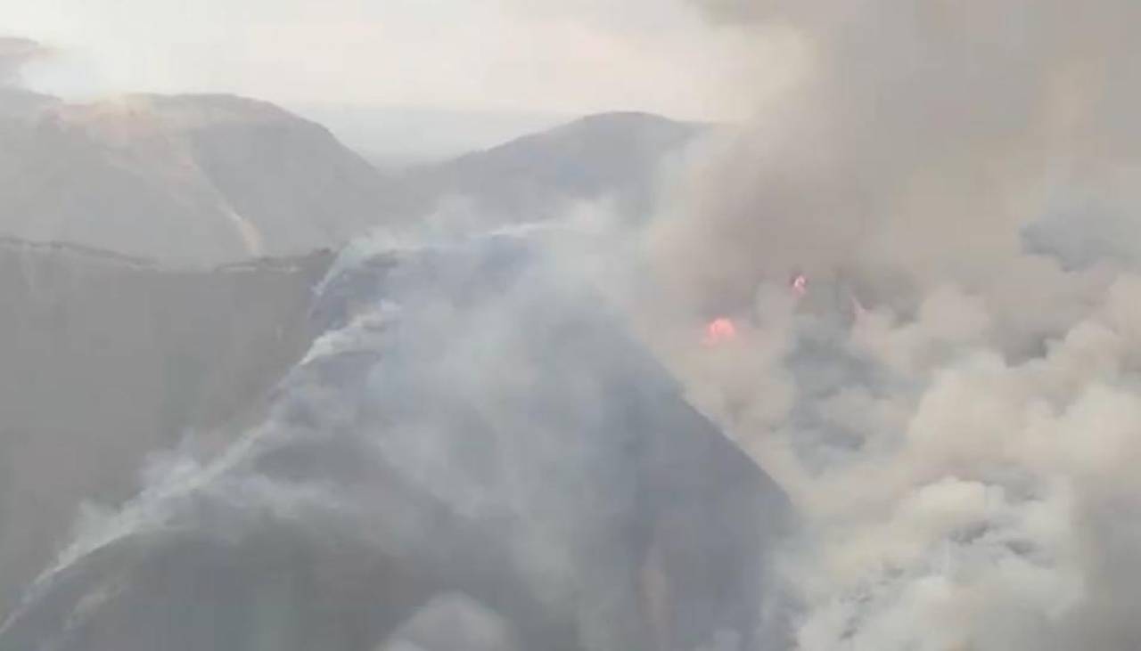 Más de 1.500 hectáreas se quemaron por incendios forestales en Cochabamba