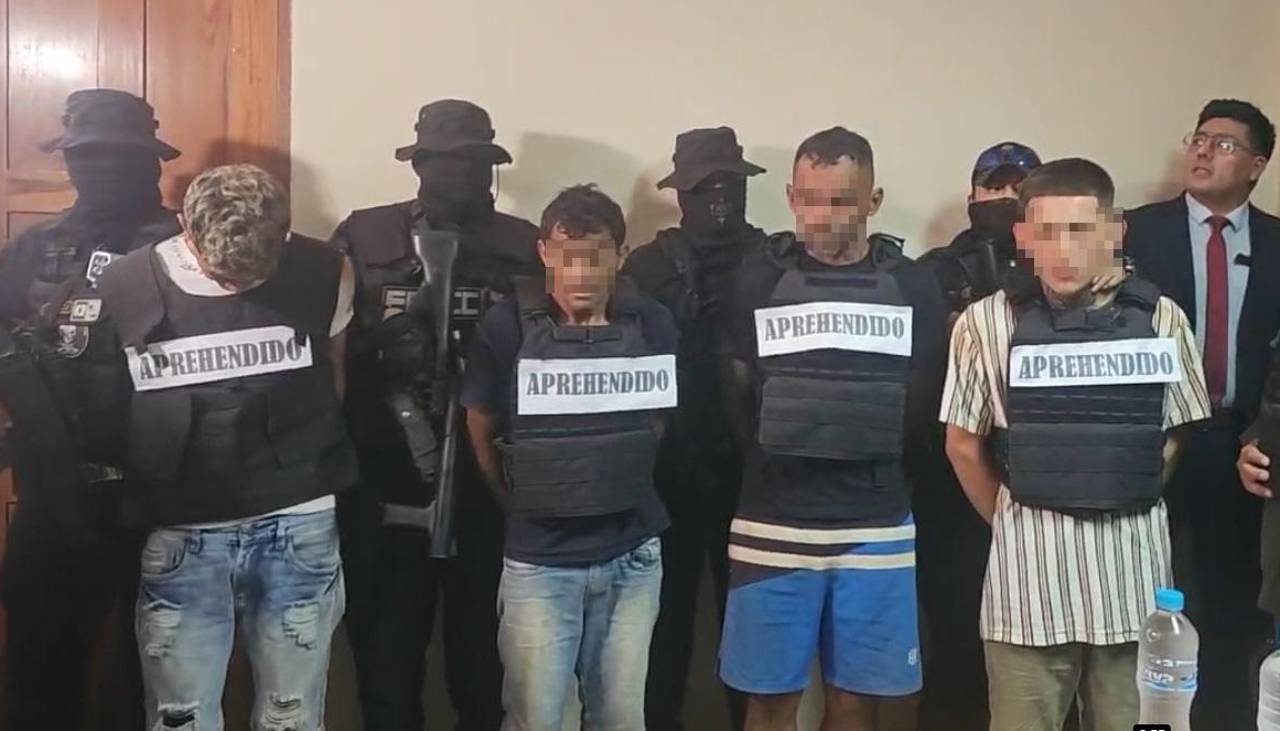 Caen cuatro miembros del Comando Vermelho ligados a un asesinato a tiros en Riberalta