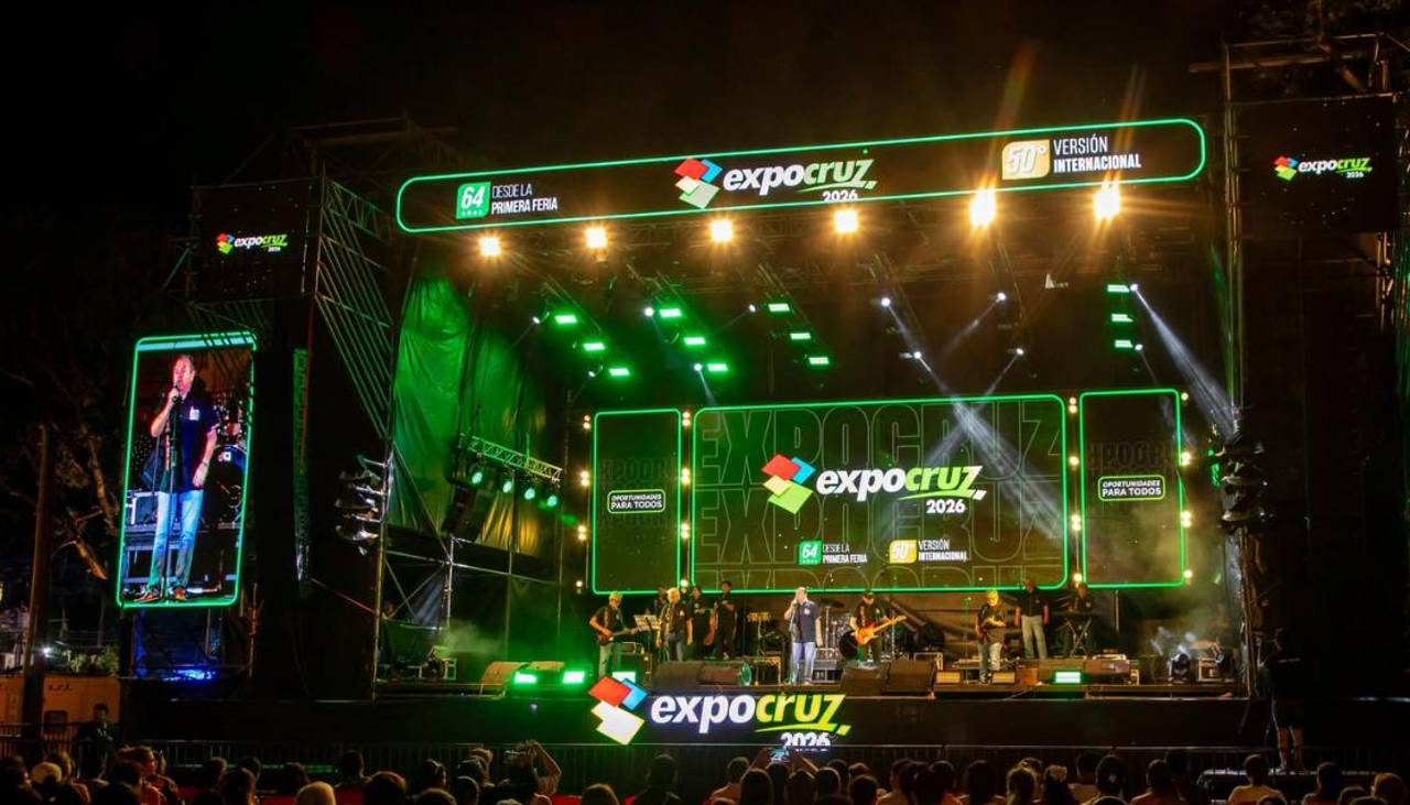 Estos son los artistas que el domingo cerrarán con broche de oro Expocruz 2026
