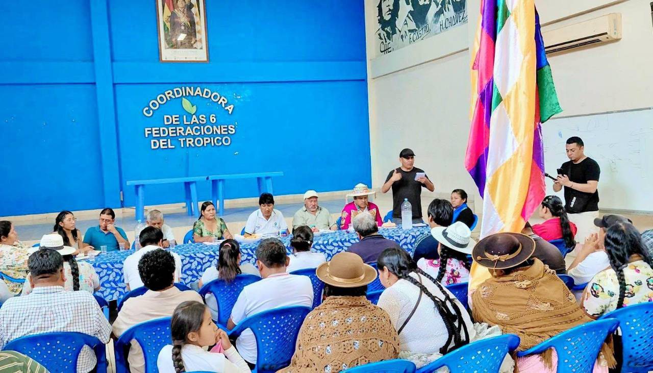 Evo Pueblo convoca a congreso nacional y busca garantizar su participación en futuros procesos electorales
