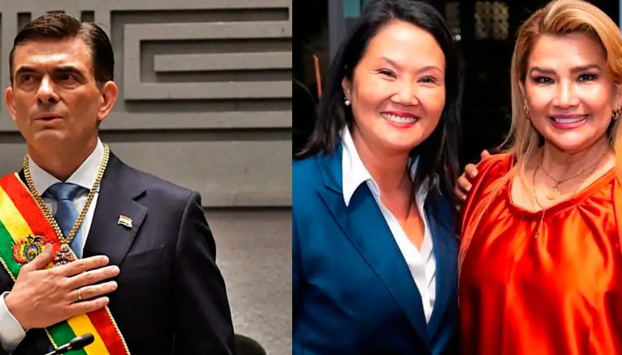 Rodrigo Paz viajará a la toma de posesión de Keiko Fujimori en Perú; Jeanine Áñez asistirá como invitada de honor