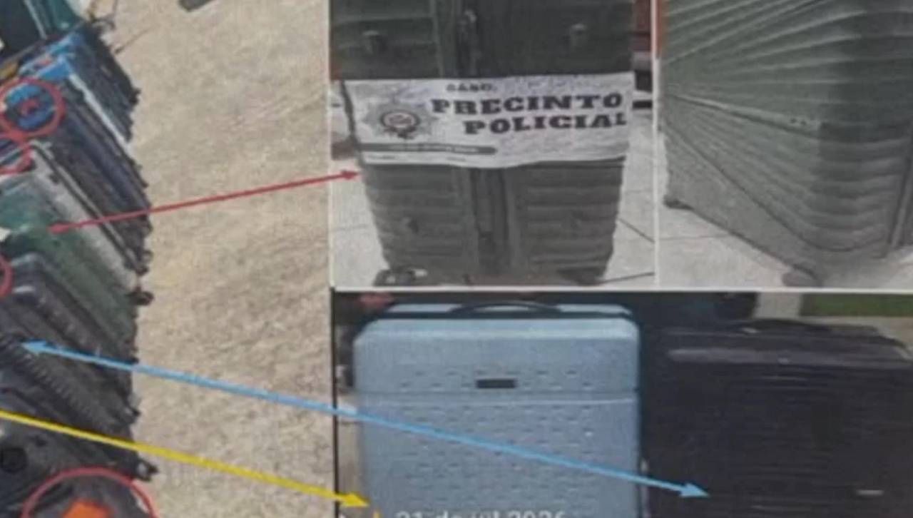 Fiscalía reporta el hallazgo de cuatro de las más de 30 maletas que trajo Laura Rojas en un vuelo chárter