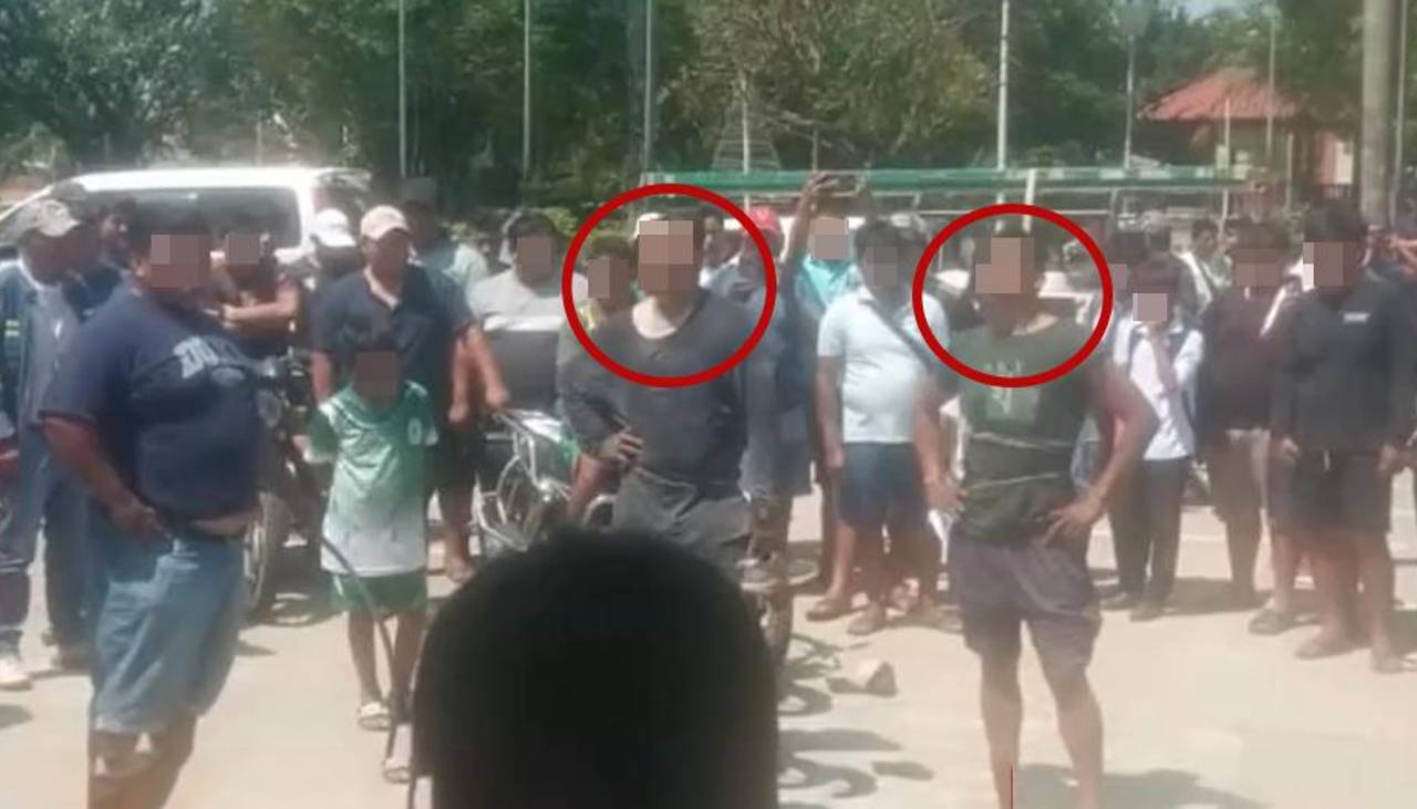 Comunarios estuvieron a punto de linchar a dos sujetos que fueron sorprendidos robando en Bulo Bulo