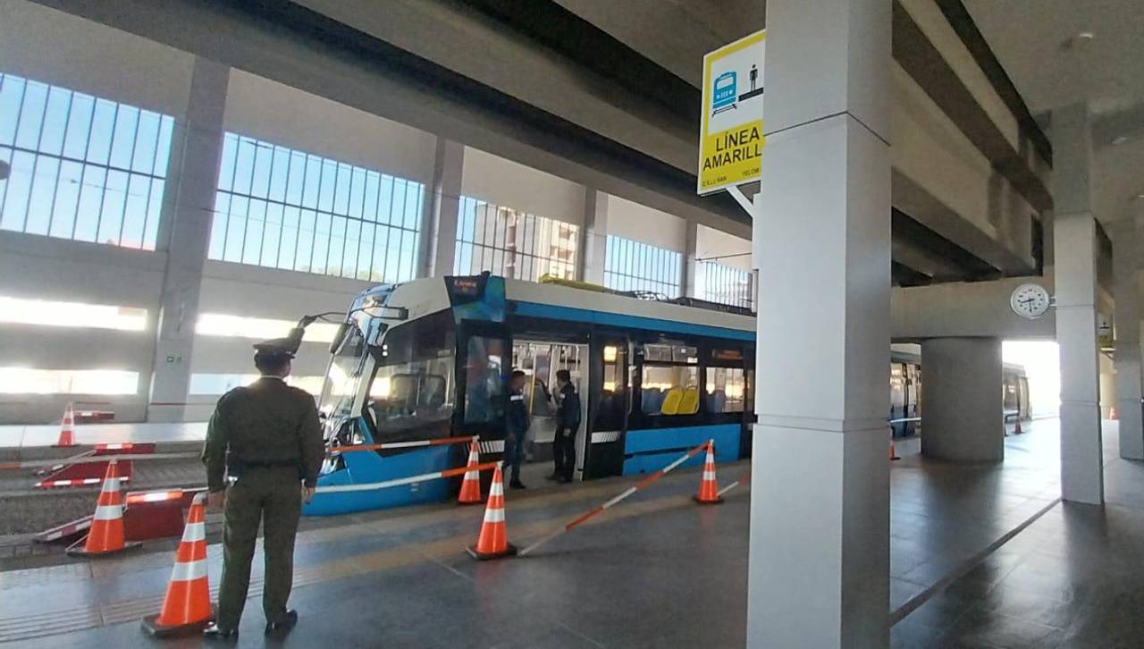 Pese a su inauguración, la línea amarilla del Tren Metropolitano recién operará desde el miércoles