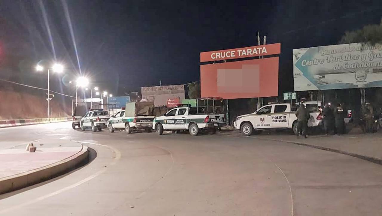 Policía refuerza controles en Cruce Tarata y Parotani ante amenaza de nuevos bloqueos evistas