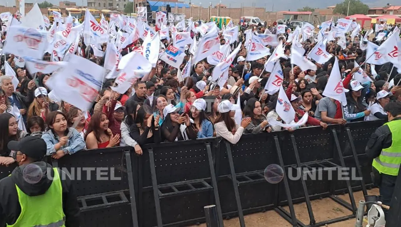 Alianza Libre cierra campaña en Cochabamba con una concentración en la zona sur