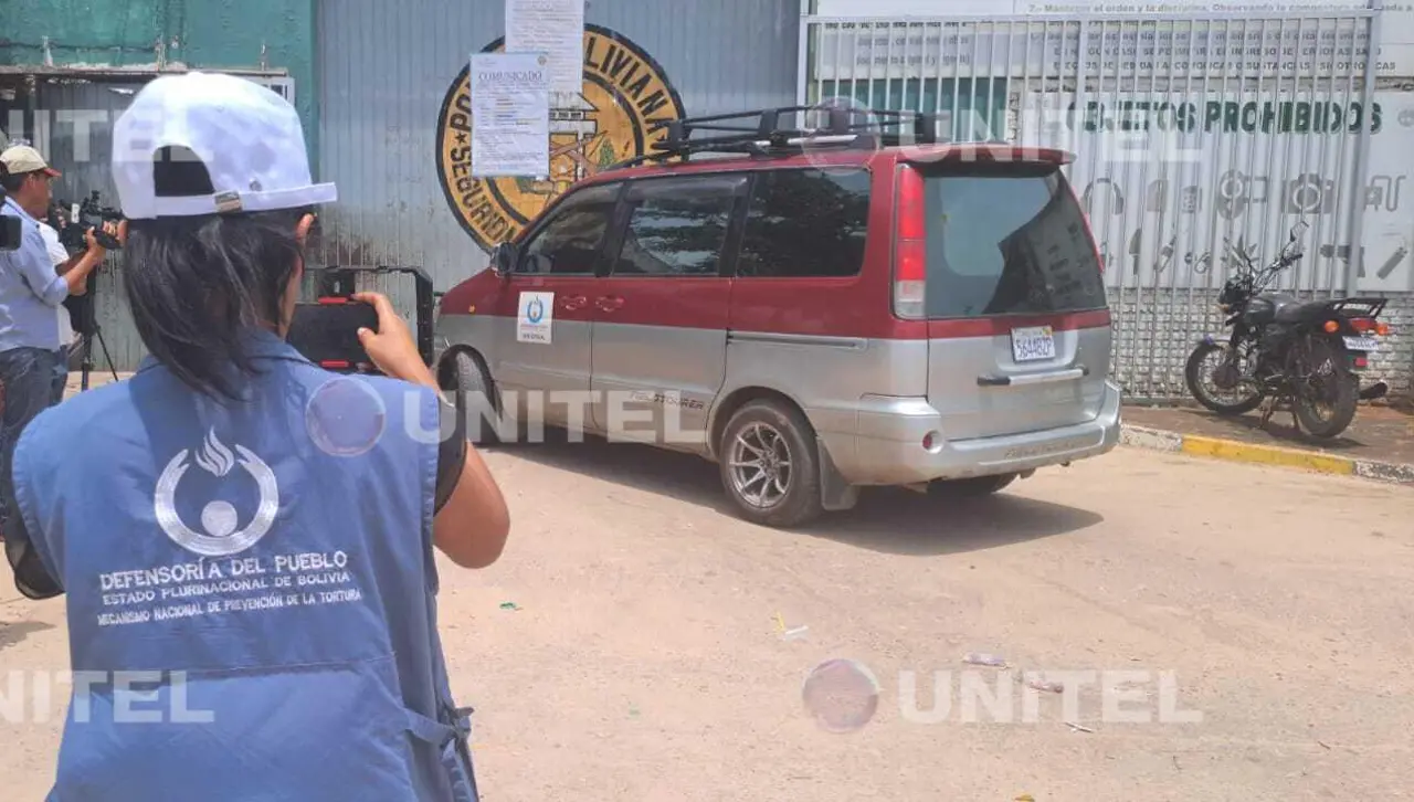 Comisión de la Defensoría ingresa a Palmasola tras asesinato de un implicado en la muerte de juez