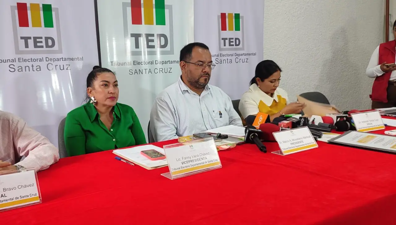 Marco Antonio Monasterio es elegido presidente del TED de Santa Cruz por dos años