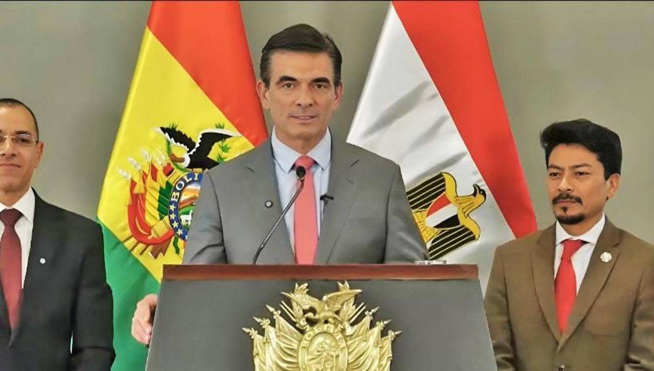 Rodrigo Paz anuncia a Egipto como nuevo mercado para la carne boliviana de exportación