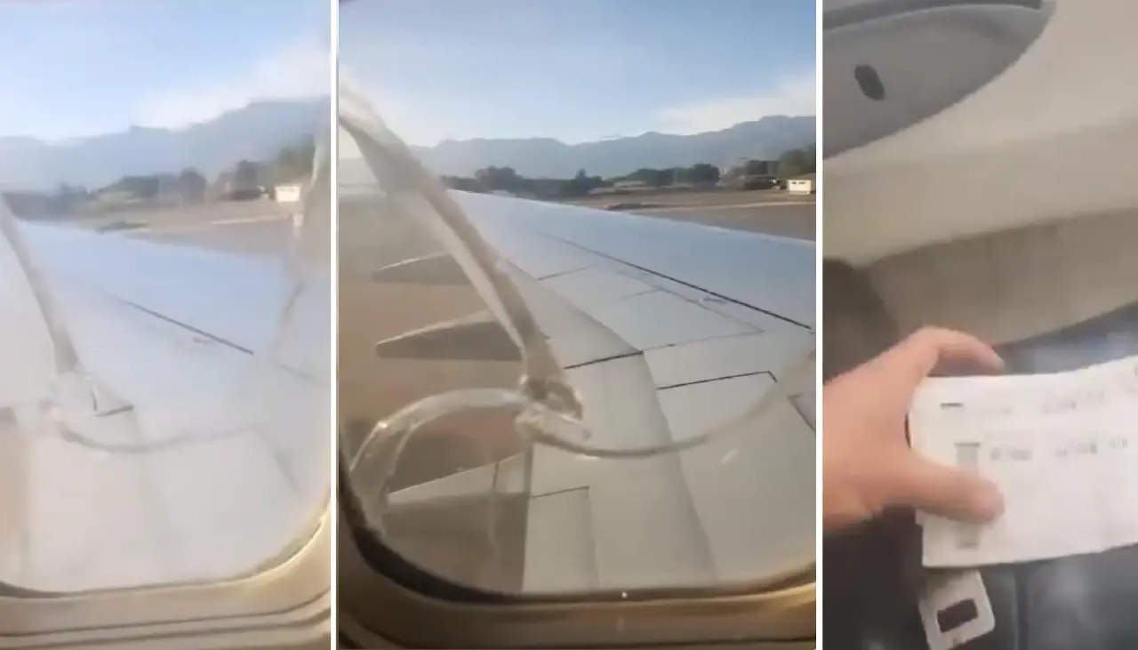 Pasajero denuncia que un vuelo de BoA aterrizó de emergencia porque se “rompió la ventanilla”