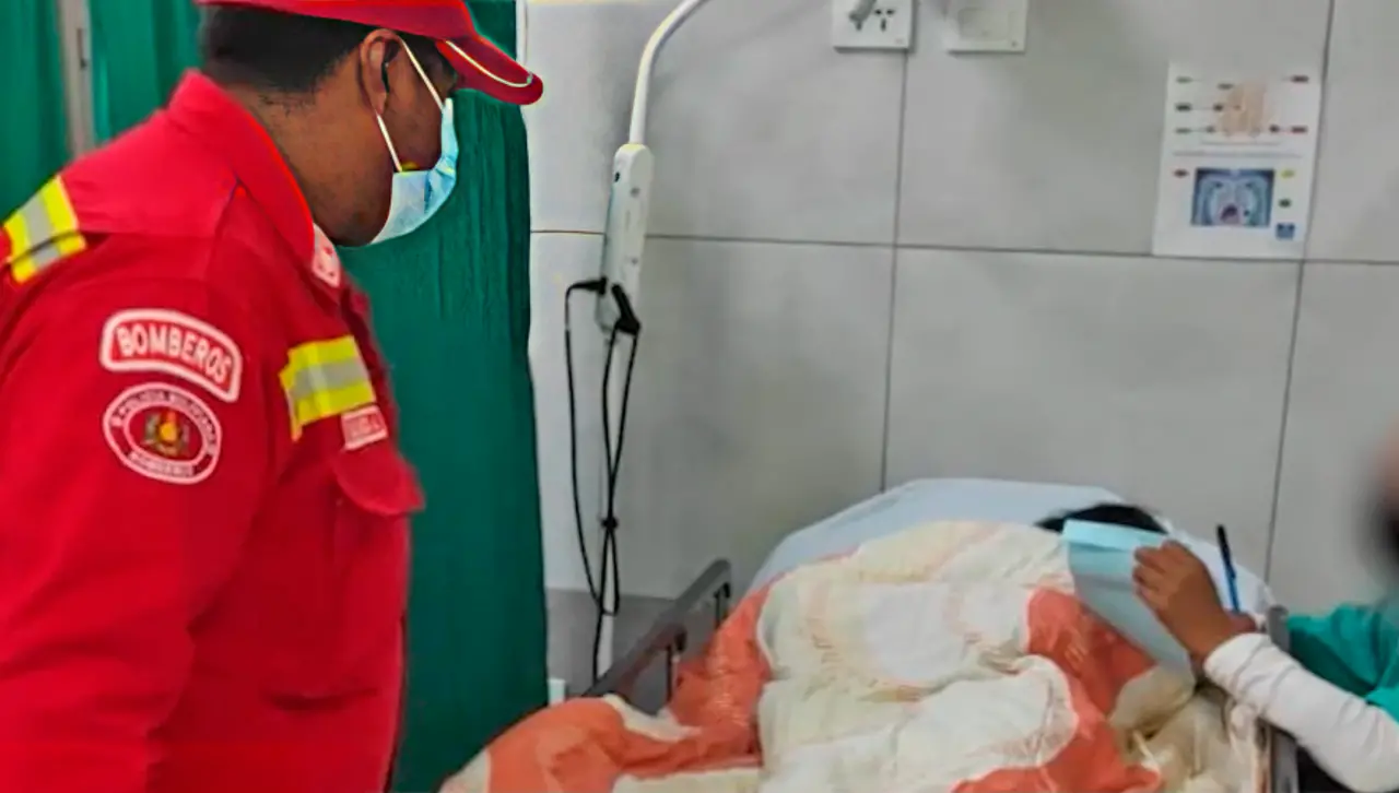 Joven quedó gravemente herida tras ser atacada con un arma blanca por su pareja y se niega a denunciar