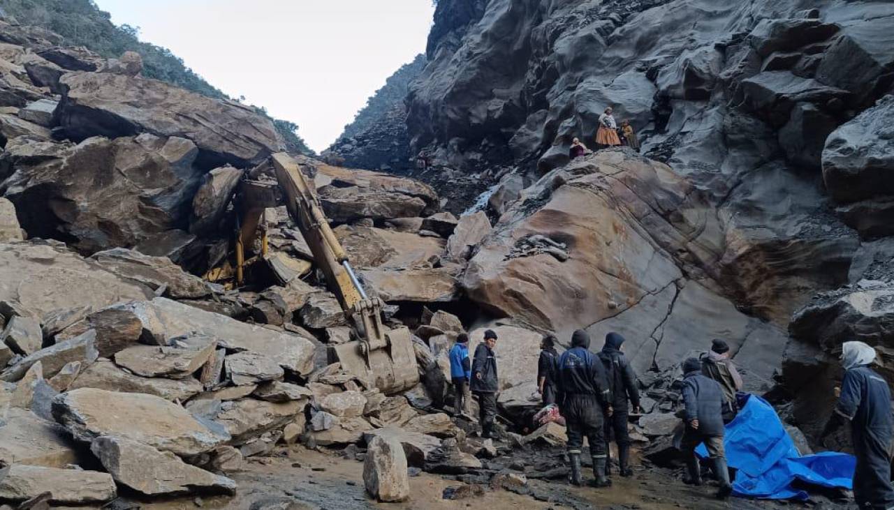 Dos hombres mueren en el derrumbe de una mina en Sorata