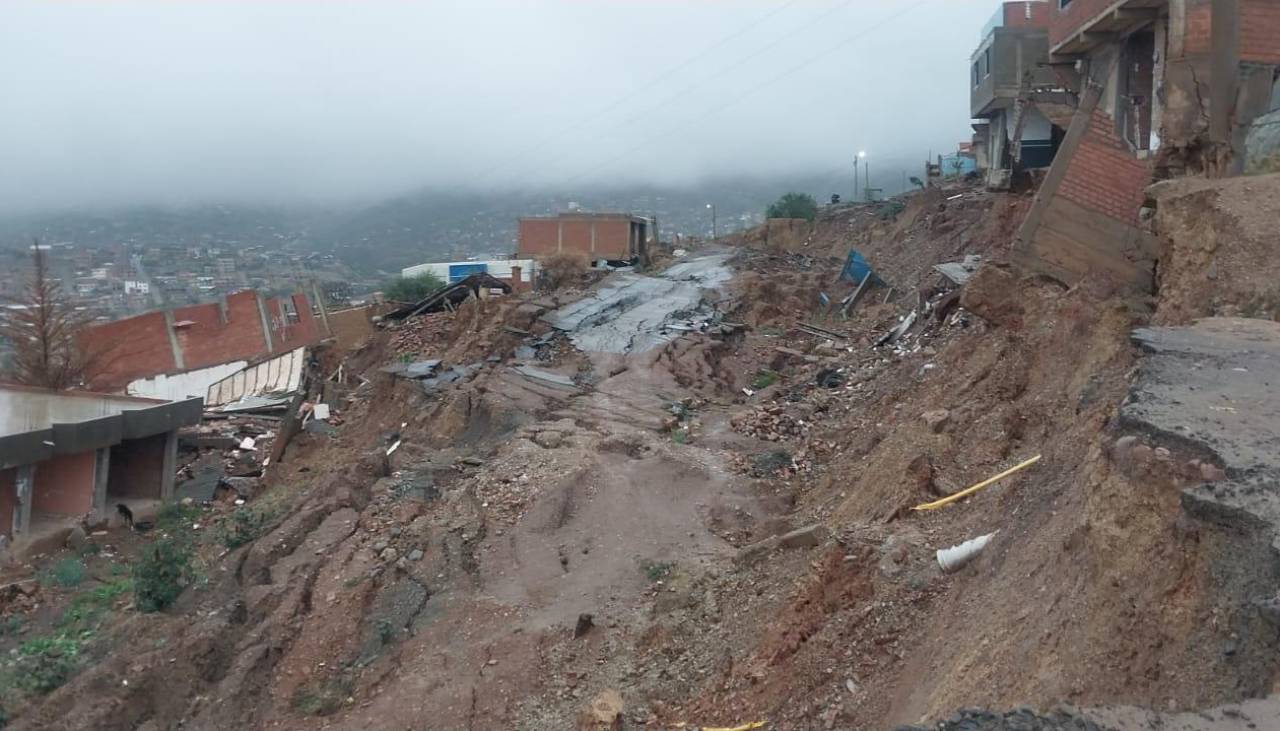 Constantes lluvias ponen en alerta a familias que habitan Takoloma debido a los deslizamientos