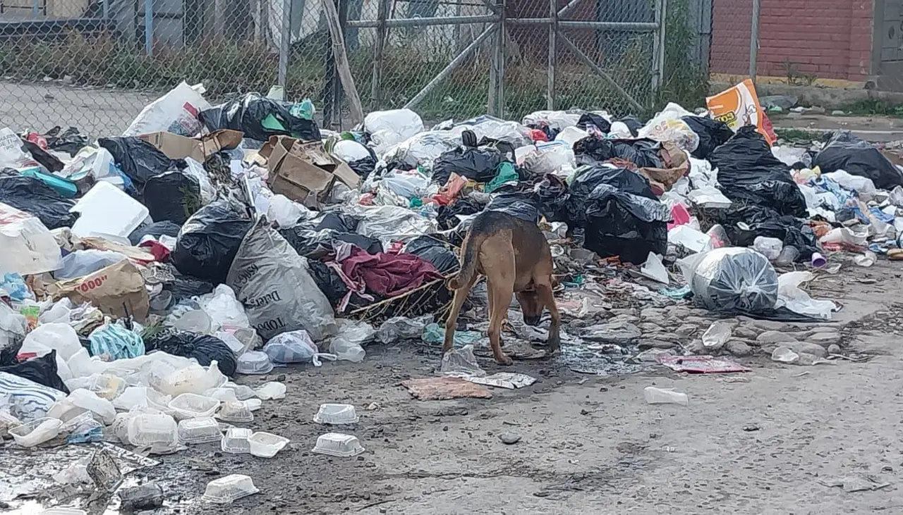 Pobladores de Colcapirhua protestan contra el bloqueo en el botadero y exigen intervención policial