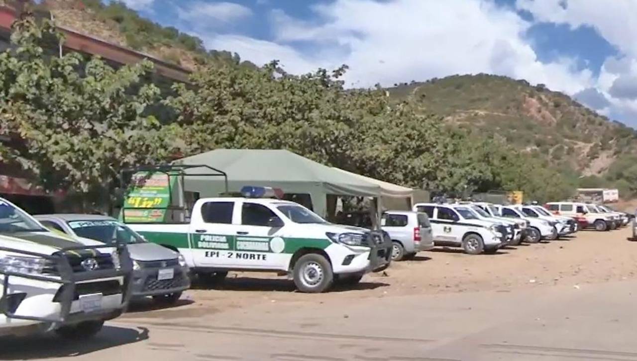 Contingente policial y militar resguarda Parotani para evitar bloqueos; 13 personas fueron arrestadas tras la intervención