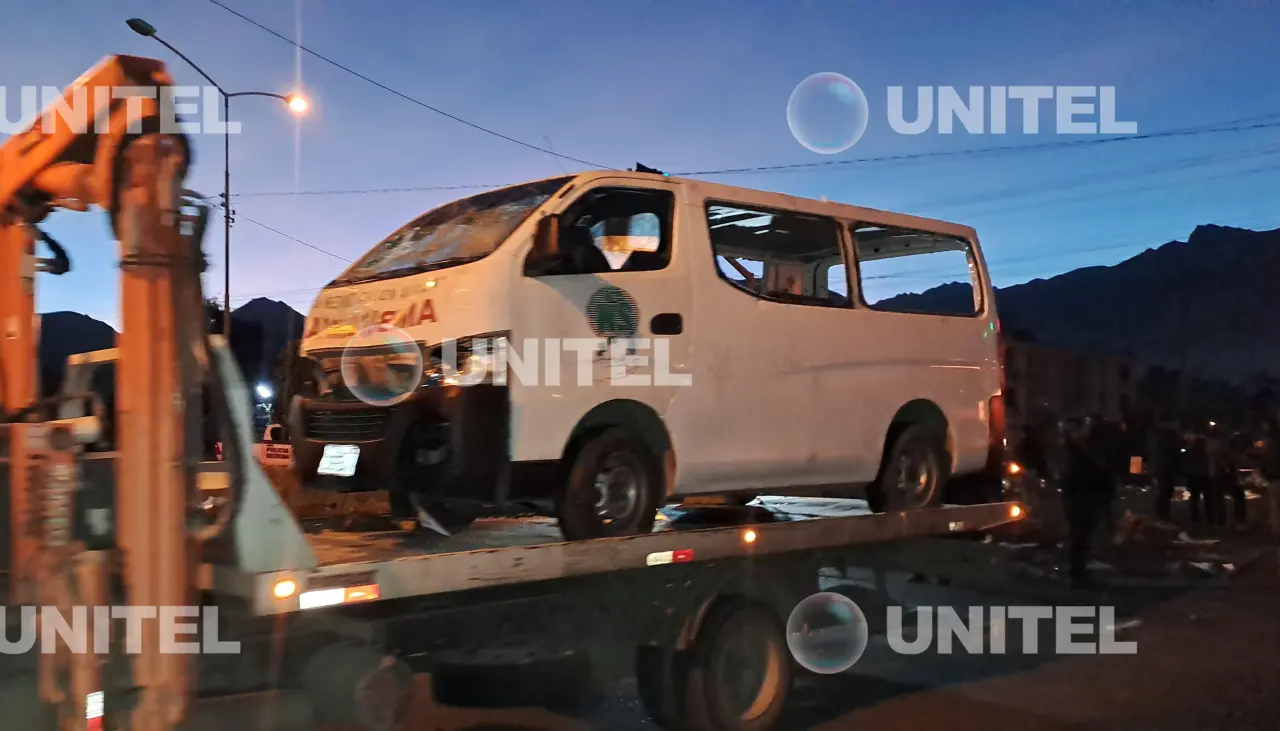 Recuperan la ambulancia que fue atacada por evistas en Vinto