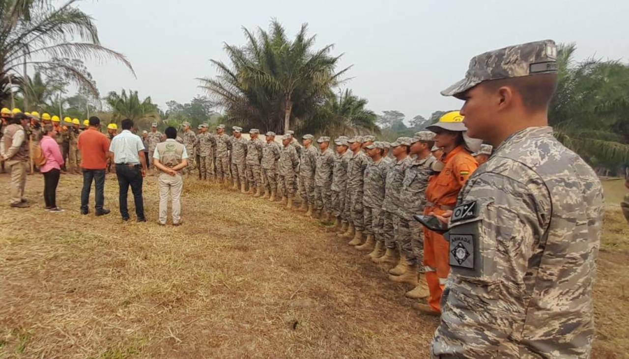 Ejército pide no alarmarse ante movimiento de tropas que se desplaza al oriente para luchar contra incendios