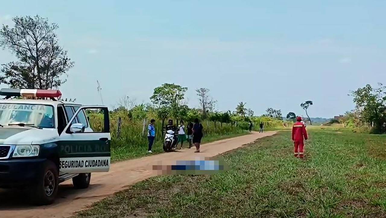 Riberalta: Hallan un cadáver con impactos de bala y una nota