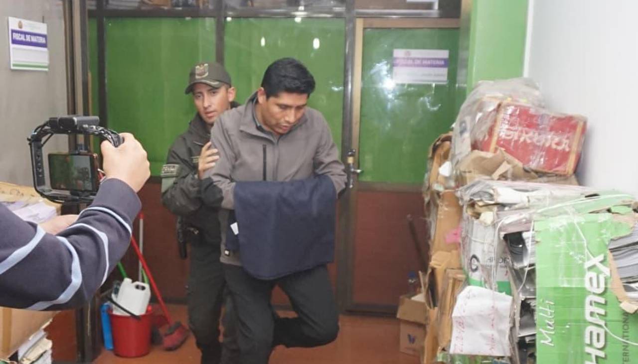 Caso Emapa: Justicia dicta la detención preventiva en la cárcel de San Pedro para Franklin Flores