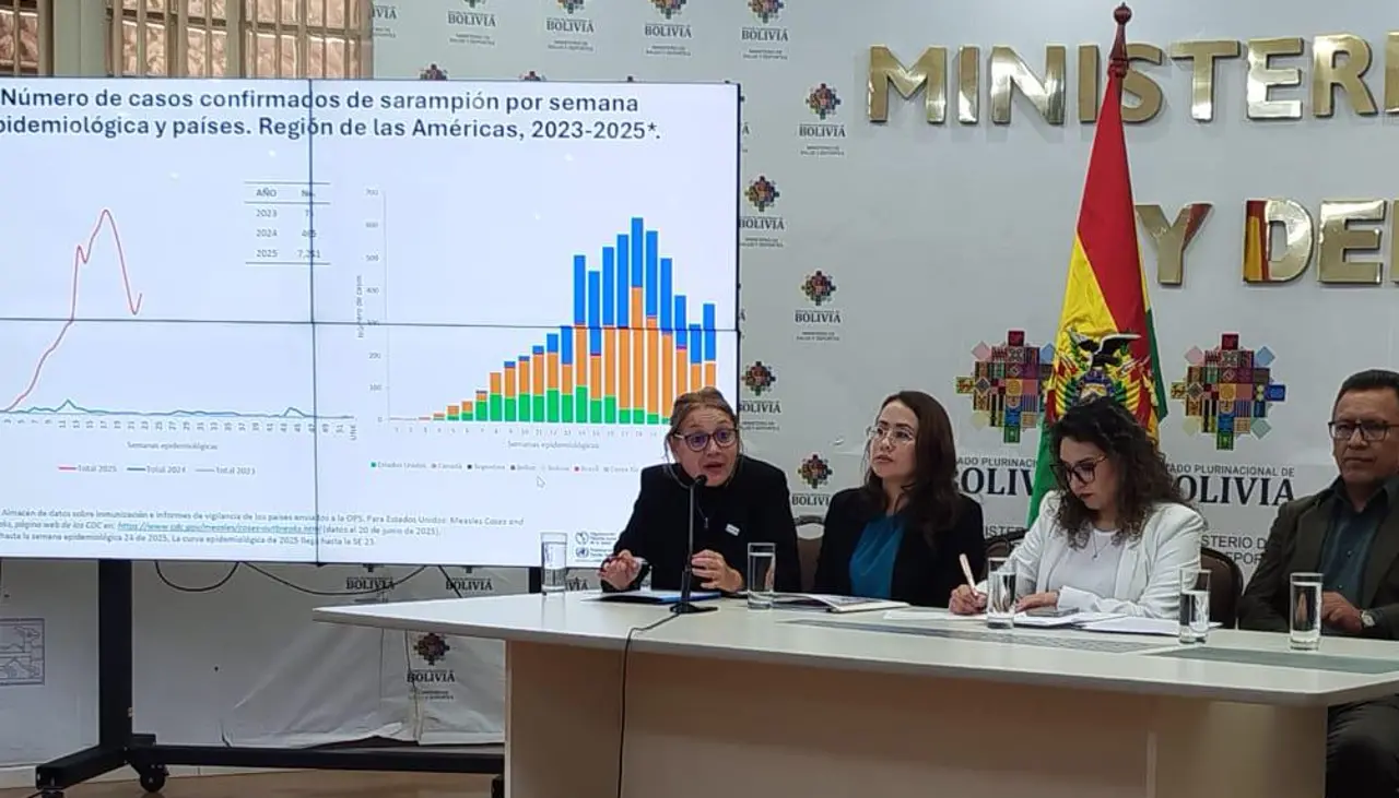 Declaran emergencia sanitaria nacional ante la epidemia de sarampión; confirman 60 casos y activan plan de contención